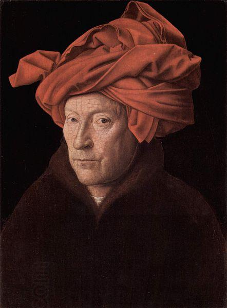 Jan Van Eyck Portrait of a Man China oil painting art